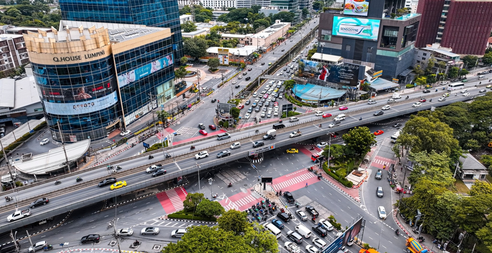 โครงการปรับปรุงสะพานรถยนต์ข้ามทางแยกถนนพระรามที่ 4 – ถนนสาธร (ไทย – เบลเยี่ยม)